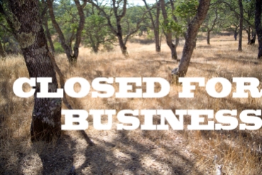 Nature Closed for Business
